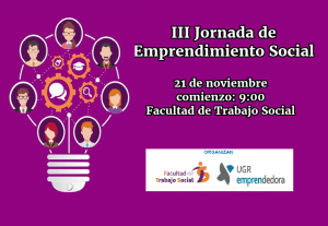 III jornada de emprendimiento social (Universidad de Granada)
